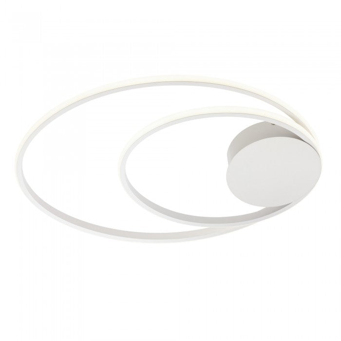 Plafoniera LED Nexus, alb mat, 45W, 3452lm, 3000K, L.60cm, IP20, Smarter, 01-2957