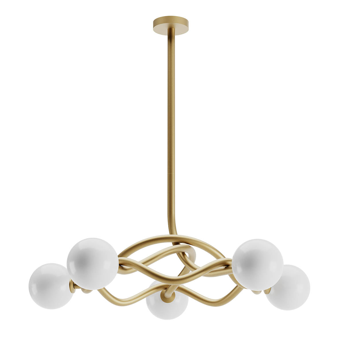 Lustra Confusio, auriu, 5xE14, IP20, Redo, 01-3258