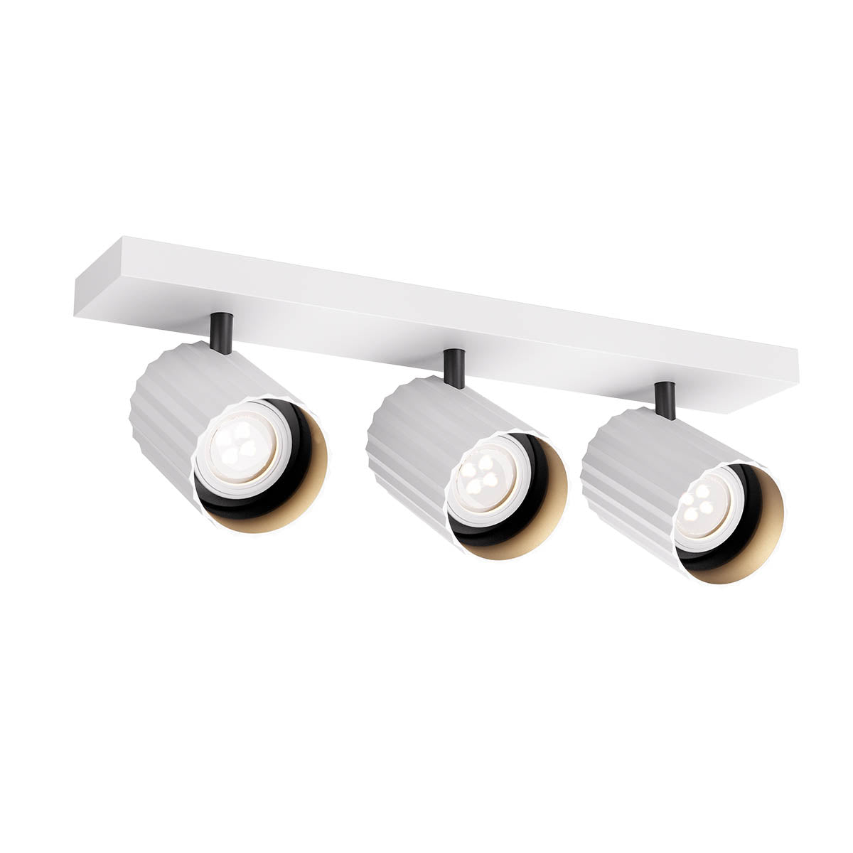 Plafoniera Delphi, alb mat, 3xGU10, L.39cm, IP20, Redo, 01-3404