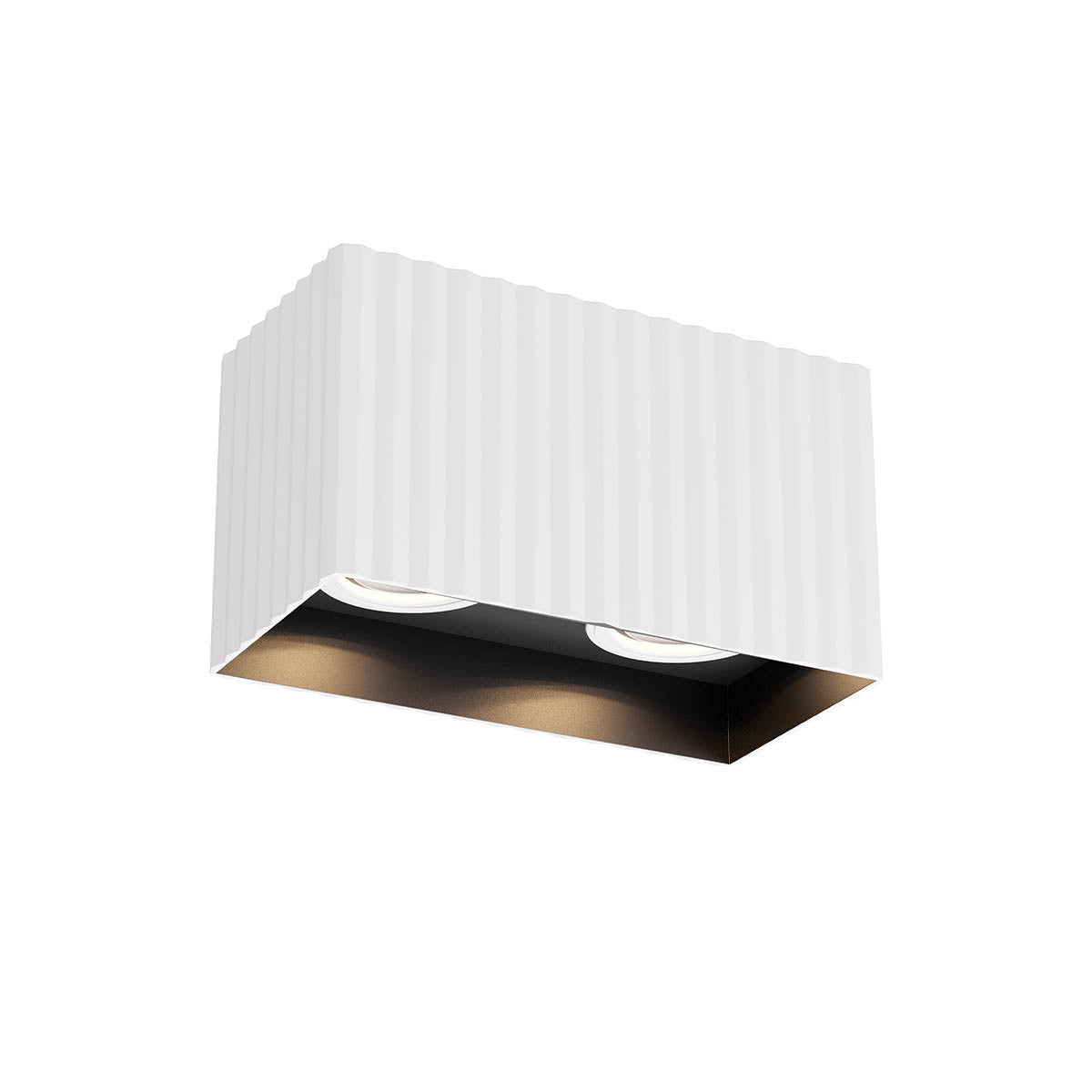 Plafoniera Delphi, alb mat, 2xGU10, L.16cm, IP20, Redo, 01-3410