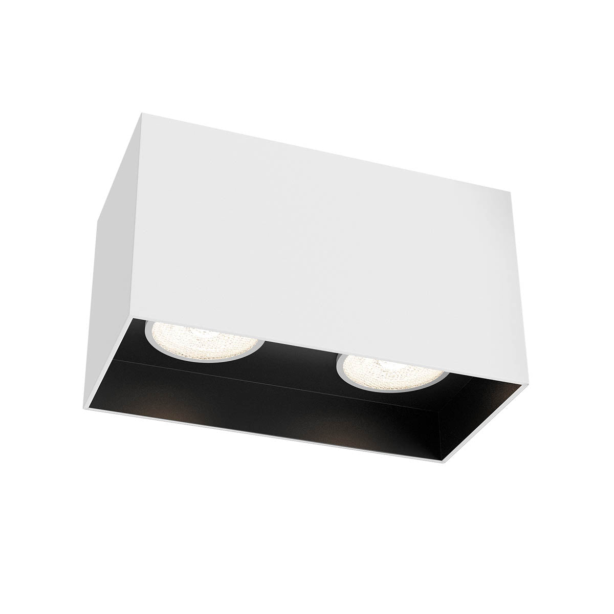 Plafoniera Corinth, alb/negru, 2xGU10, L.16cm, IP20, Redo, 01-3434