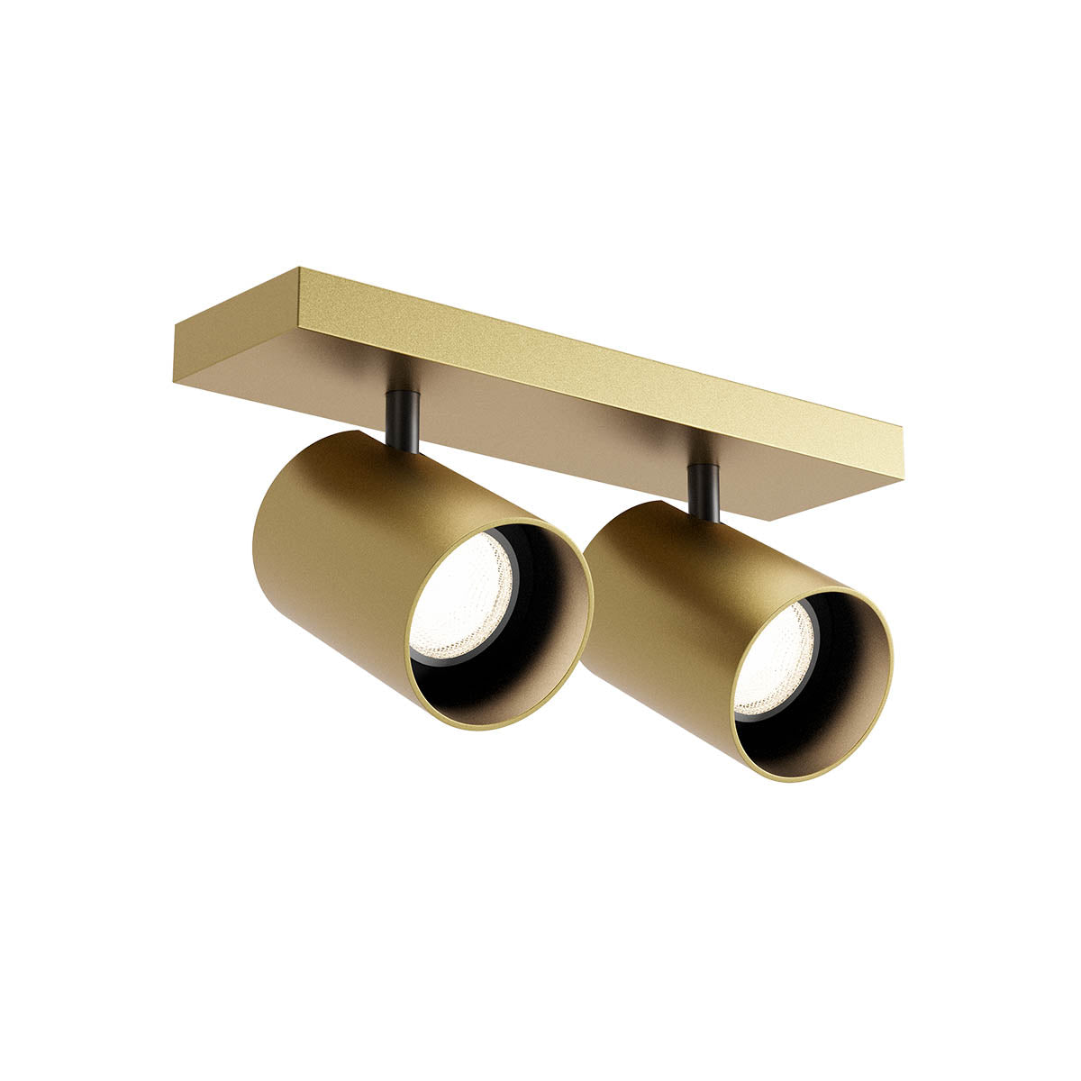 Plafoniera Corinth, auriu/negru, 2xGU10, L.26cm, IP20, Redo, 01-3441