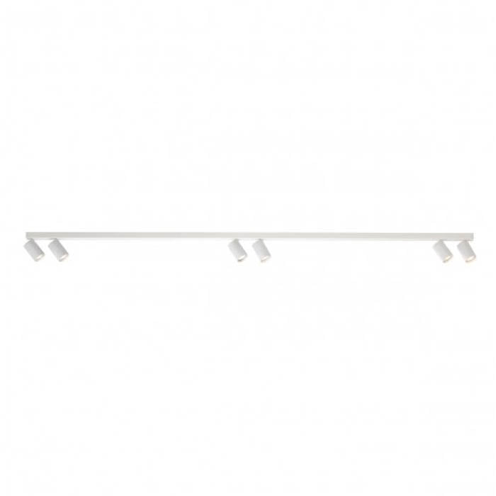 Plafoniera Modi, alb, 6XGU10, L.200 cm,IP20, Smarter, 01-3511