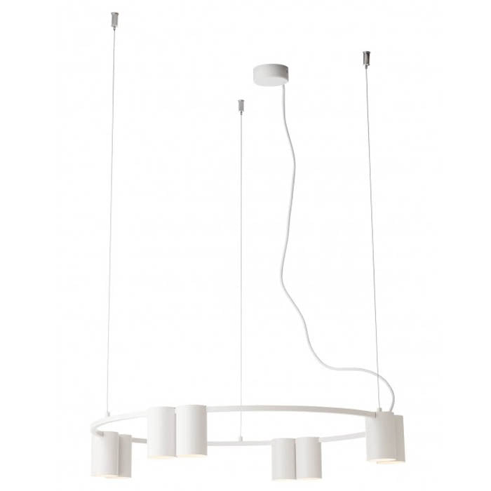 Lustra Modi, alb, 8XGU10, D.64 cm, Smarter 01-3520