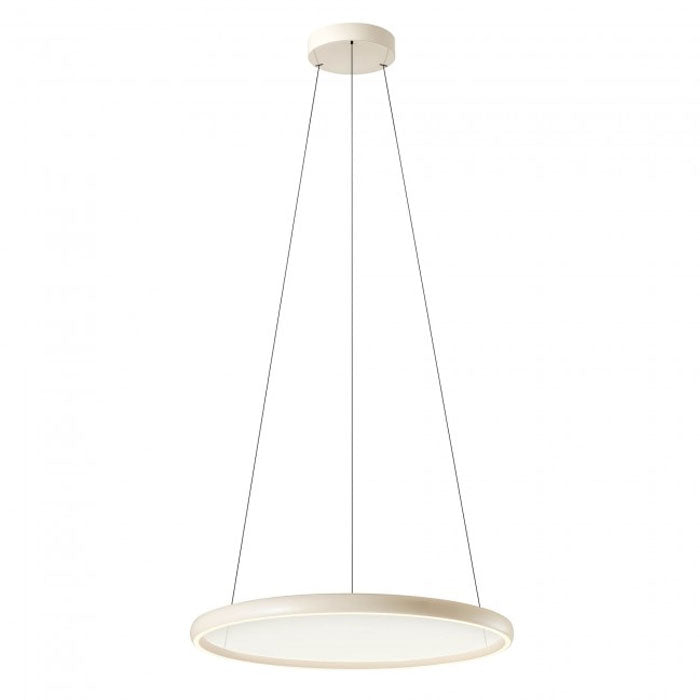 Lustra LED Vance, bej, 70W, 5800lm, 2700K, 4000K, 5000K, telecomanda, D.65cm, IP20, Redo, 01-3737