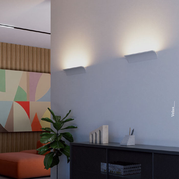 Aplica LED Velas, alb mat, 21W, 1813 lm, 3000K, L.60 cm, IP20, Redo, 01-3951