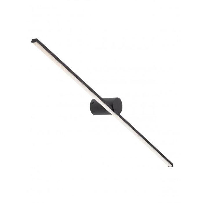 Aplica Row, negru mat, LED, 18W, 982 lumeni, 4000K, IP44, L.90 cm, Smarter 01-4036