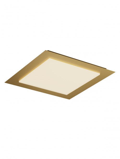 Plafoniera LED Tatami, auriu, 50W, 3850lm, 3000K/4000K/6500K, L.70cm, IP20, Smarter, 05-1002
