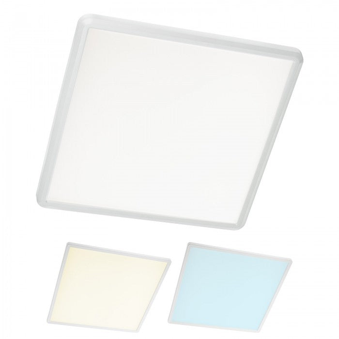 Plafoniera LED Memo, alb, 24W, 2500lm, 3000K/4000K/6500K, L.42cm, IP20, Smarter, 05-1008