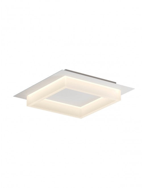 Plafoniera LED Perimetro, alb, 28W, 1655lm, 3000K/4000K/6500K, L.35cm, IP20, Smarter, 05-971