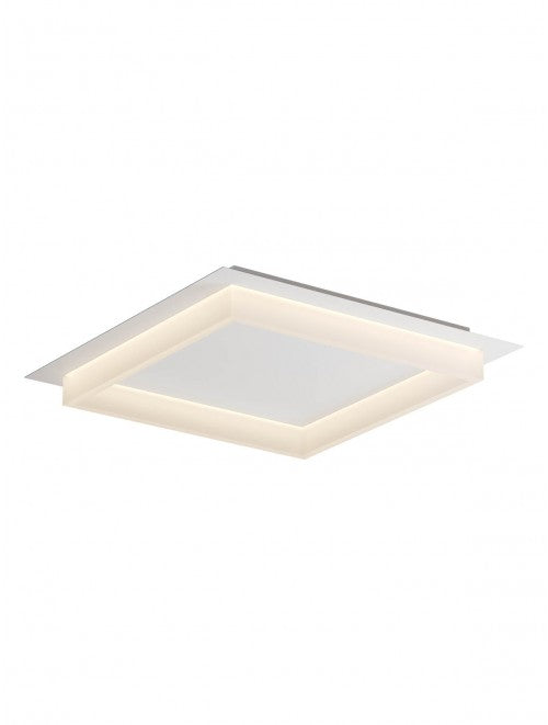 Plafoniera LED Perimetro, alb, 40W, 2650lm, 3000K/4000K/6500K, L.50cm, IP20, Smarter, 05-977