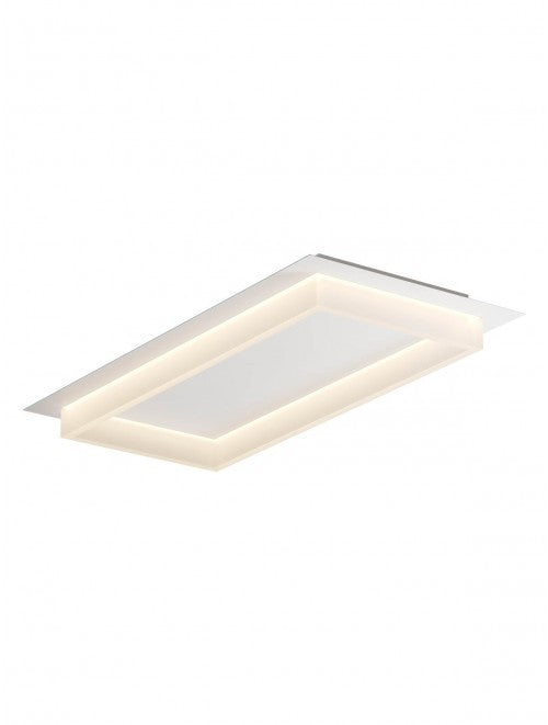 Plafoniera LED Perimetro, alb, 40W, 2160lm, 3000K/4000K/6500K, L.70cm, IP20, Smarter, 05-980