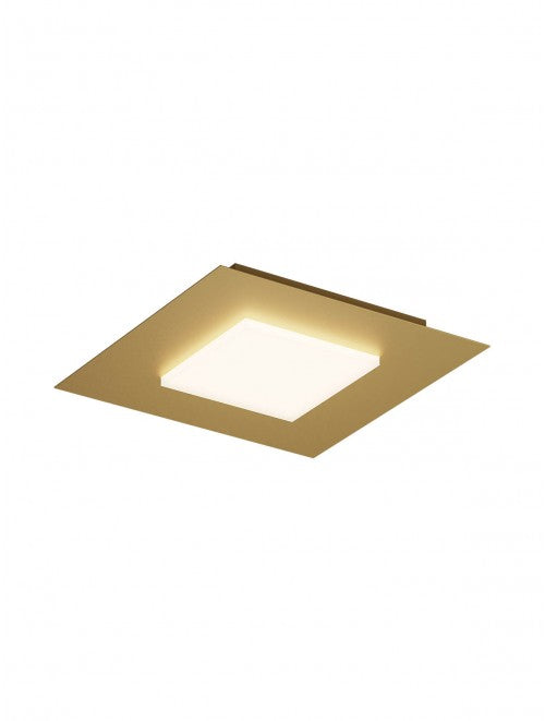 Plafoniera LED Tatami, auriu, 28W, 1465lm, 3000K/4000K/6500K, L.35cm, IP20, Smarter, 05-990