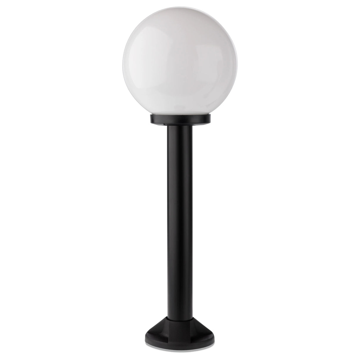 Stalp exterior SFERA 2, D.250 mm, opal, 1XE27, IP44, H.750mm, Smarter 9780