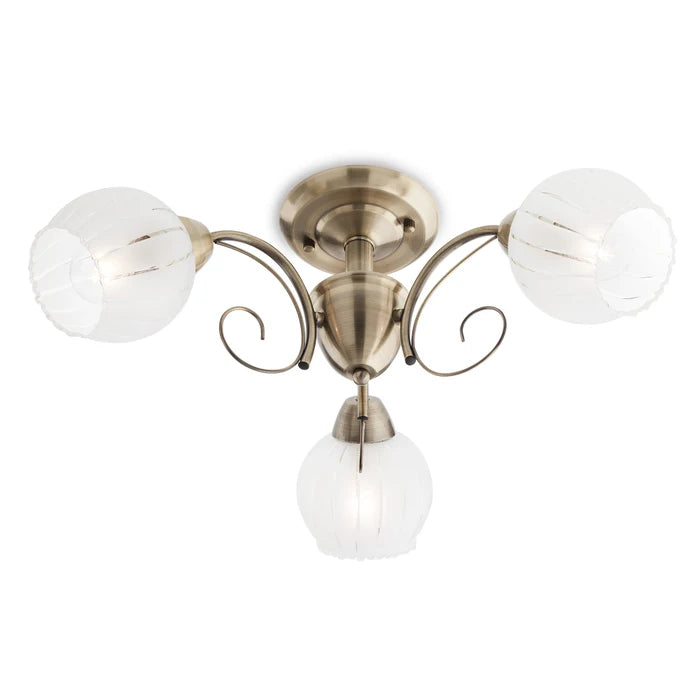 Lustra Jennifer, alama antica, 3xE27, IP20, Smarter, 02-739