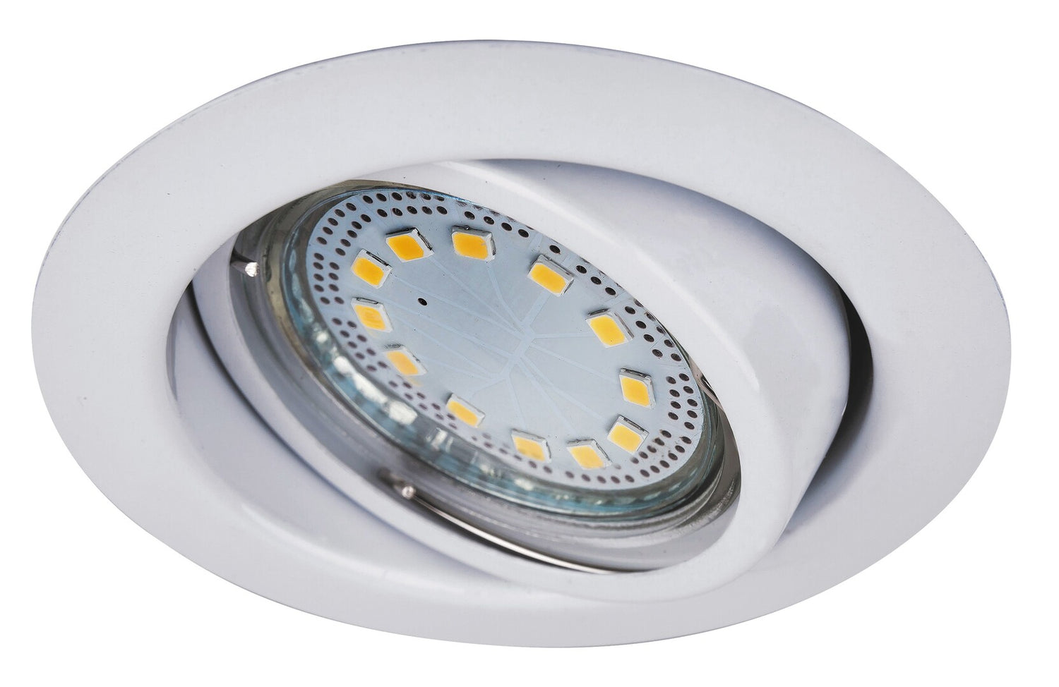 Spot LED incastrat Lite, alb, GU10, 3x3W, 3x240lm, 3000K, D.8,6cm, IP40, Rabalux, 1049