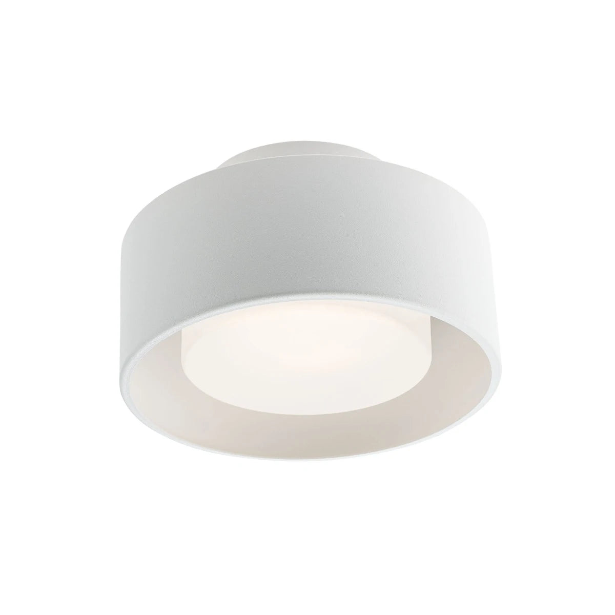Plafoniera LED Punkt, alb mat, 6W, 374lm, 3000K, D.15cm, IP20, Smarter, 01-3096