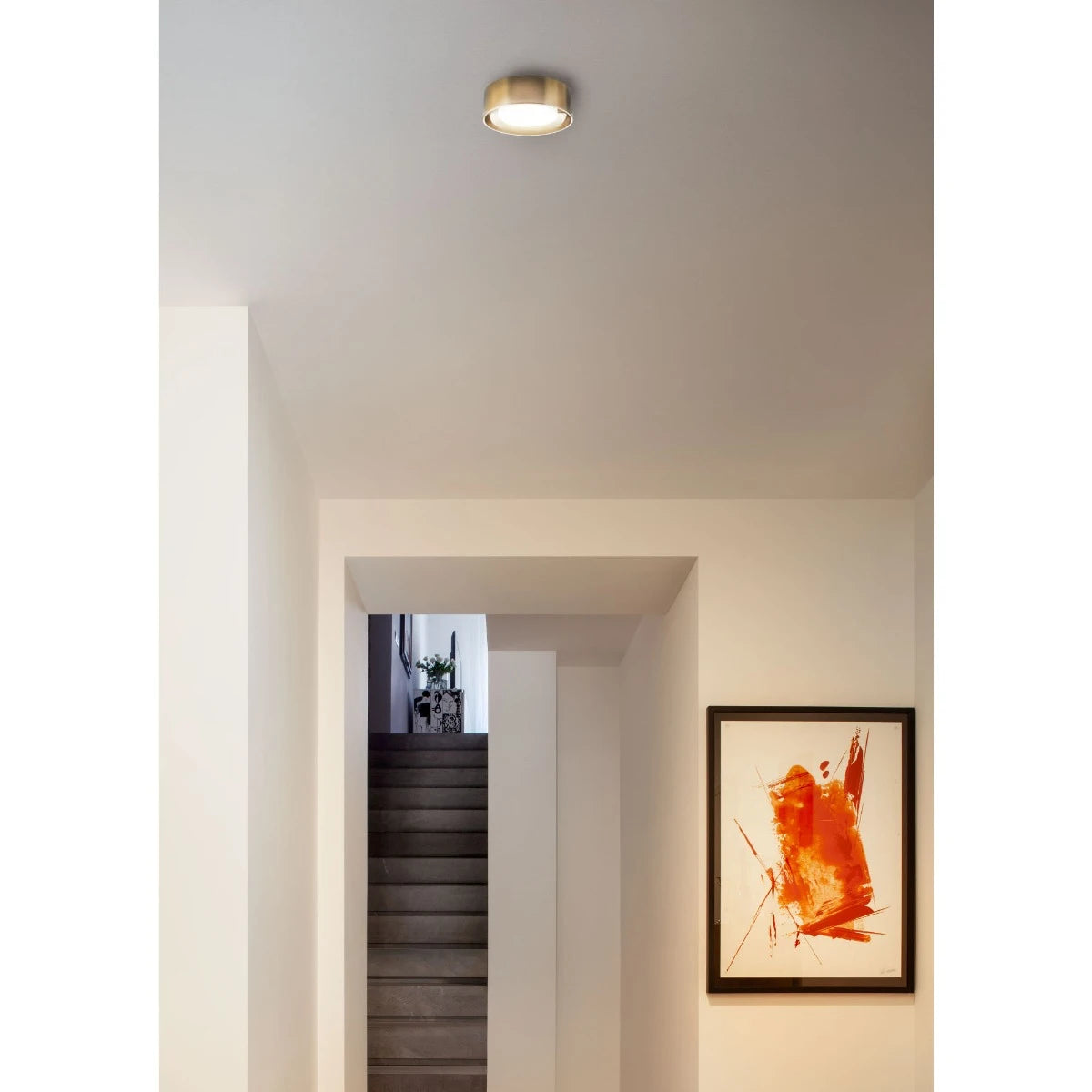 Plafoniera LED Punkt, alama, 6W, 374lm, 3000K, D.15cm, IP20, Smarter, 01-3097