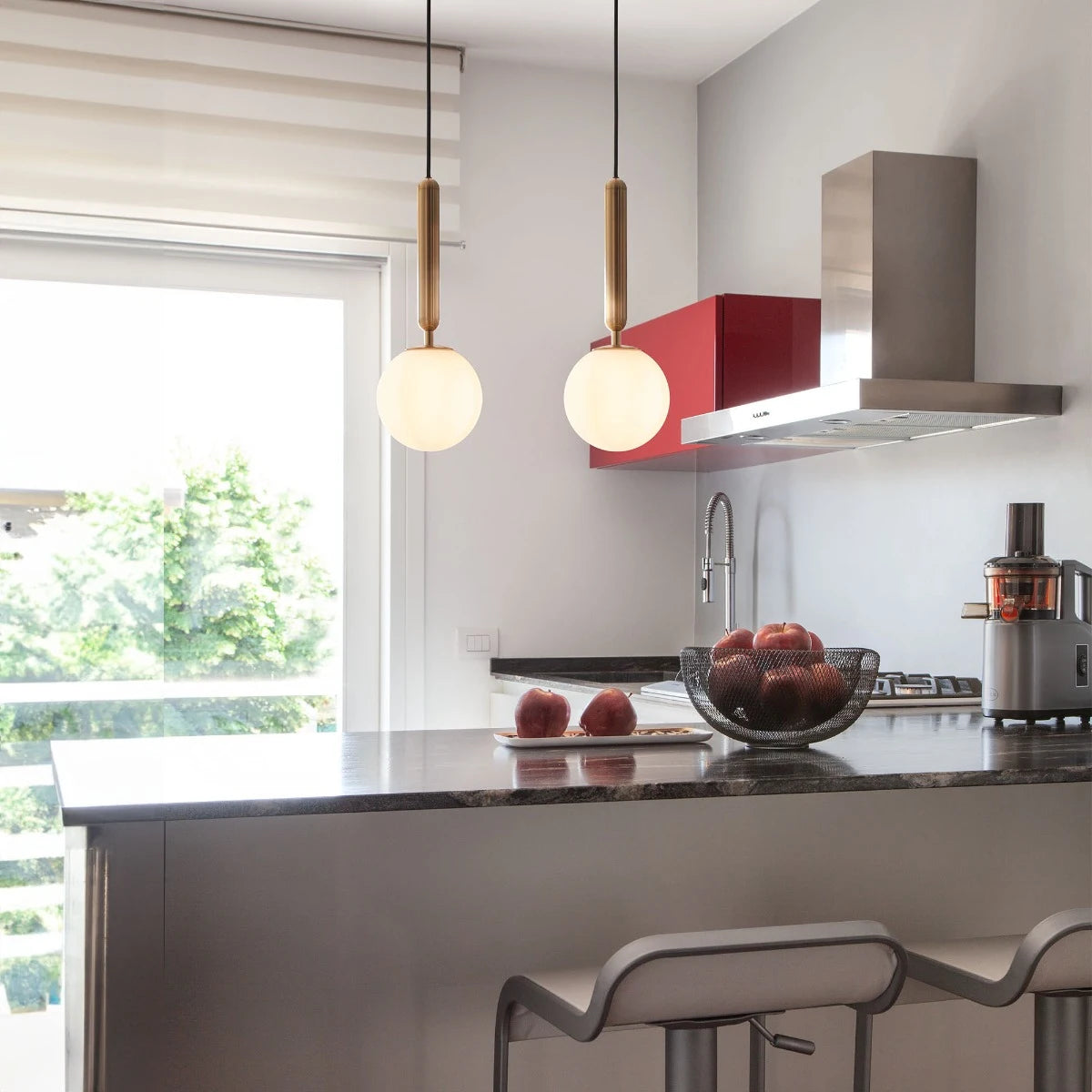 Lustra suspendata Haiku, alama, 1XE14, D.15 cm, Smarter 01-3130