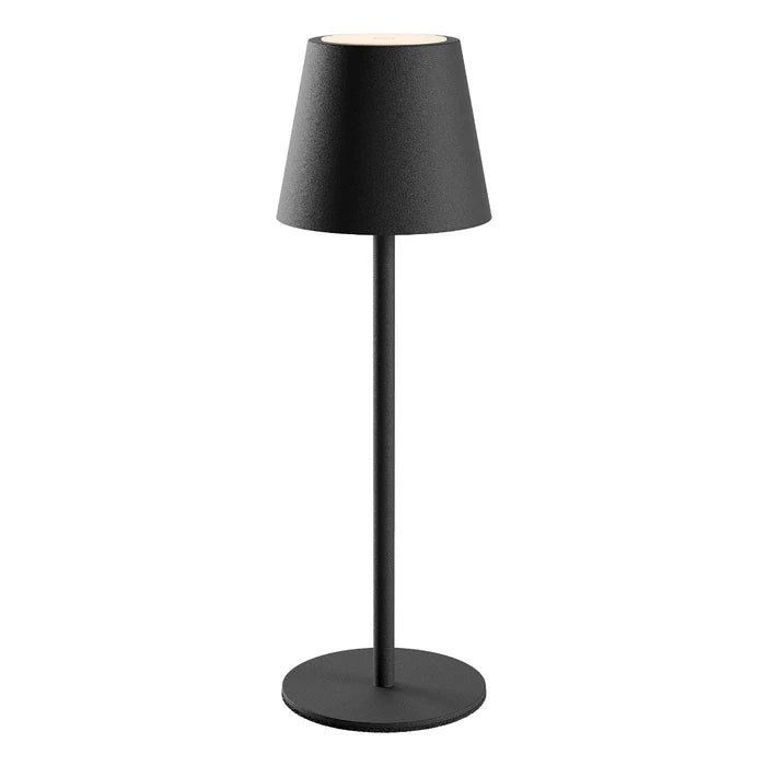 Veioza exterior LED Moby, negru, 3.5W, 195lm, 3000K/4000K/5000K, H.35cm, IP44, Smarter, 90575