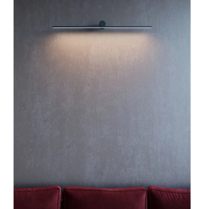 Aplica Row, negru mat, LED, 18W, 982 lumeni, 3000K, IP44, L.90 cm, Smarter 01-4035