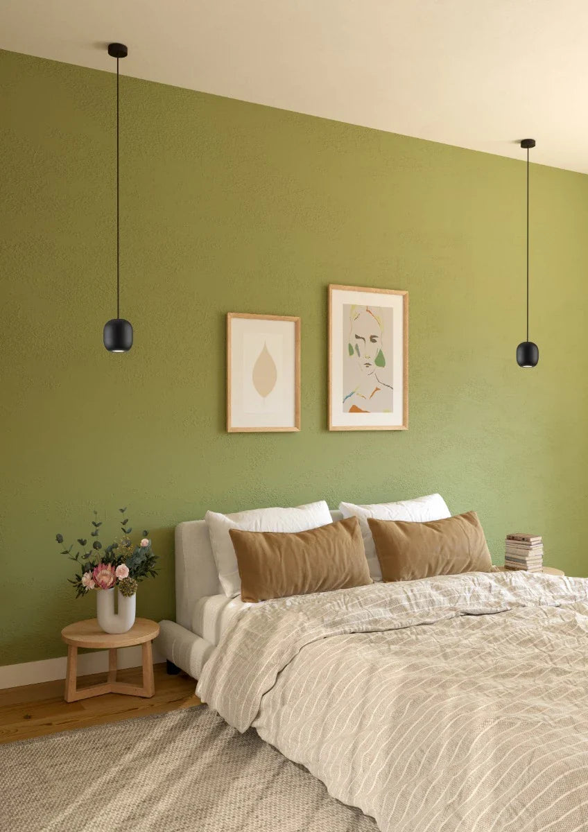 Lustra suspendata Boom, negru mat, 1XGU10, D.12 cm, Smarter 01-3477