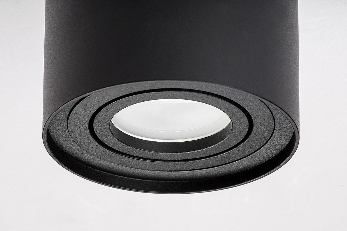 Plafoniera Kobald, negru mat, 1xGU10, IP20, Rabalux, 2047