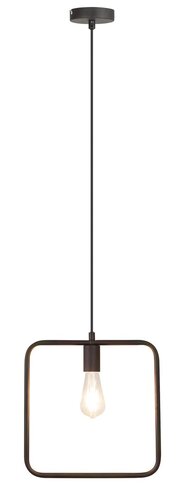 Lustra suspendata Levi, negru, 1xE27, IP20, Rabalux, 25700