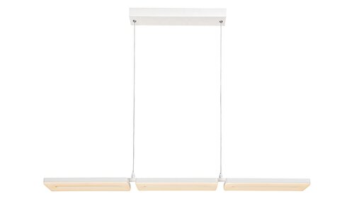 Lustra suspendata LED Alana, alb mat, 48W, 2800lm, 3000K, L.115cm, IP20, Rabalux, 5649