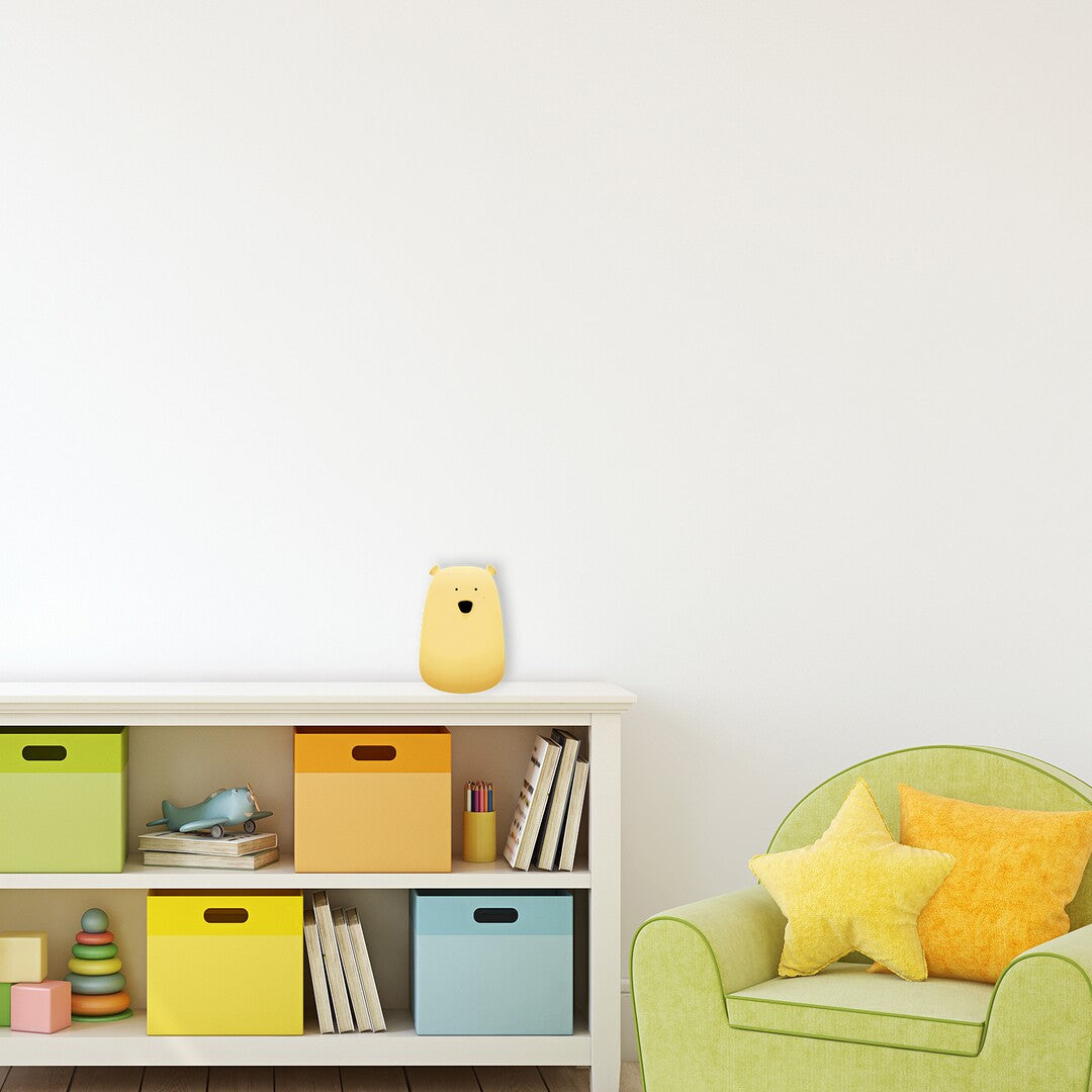 Veioza pentru copii Baloo, alb, LED 0,4W, D.11,IP20, Rabalux, 5409