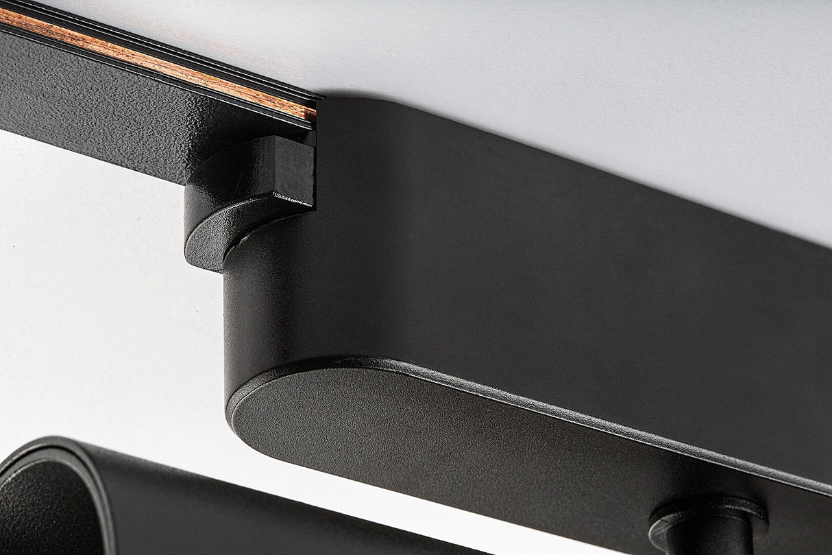 Spot Litrack 01W, negru, 6W, 500 lumeni, aluminiu, 3000K Rabalux 70103