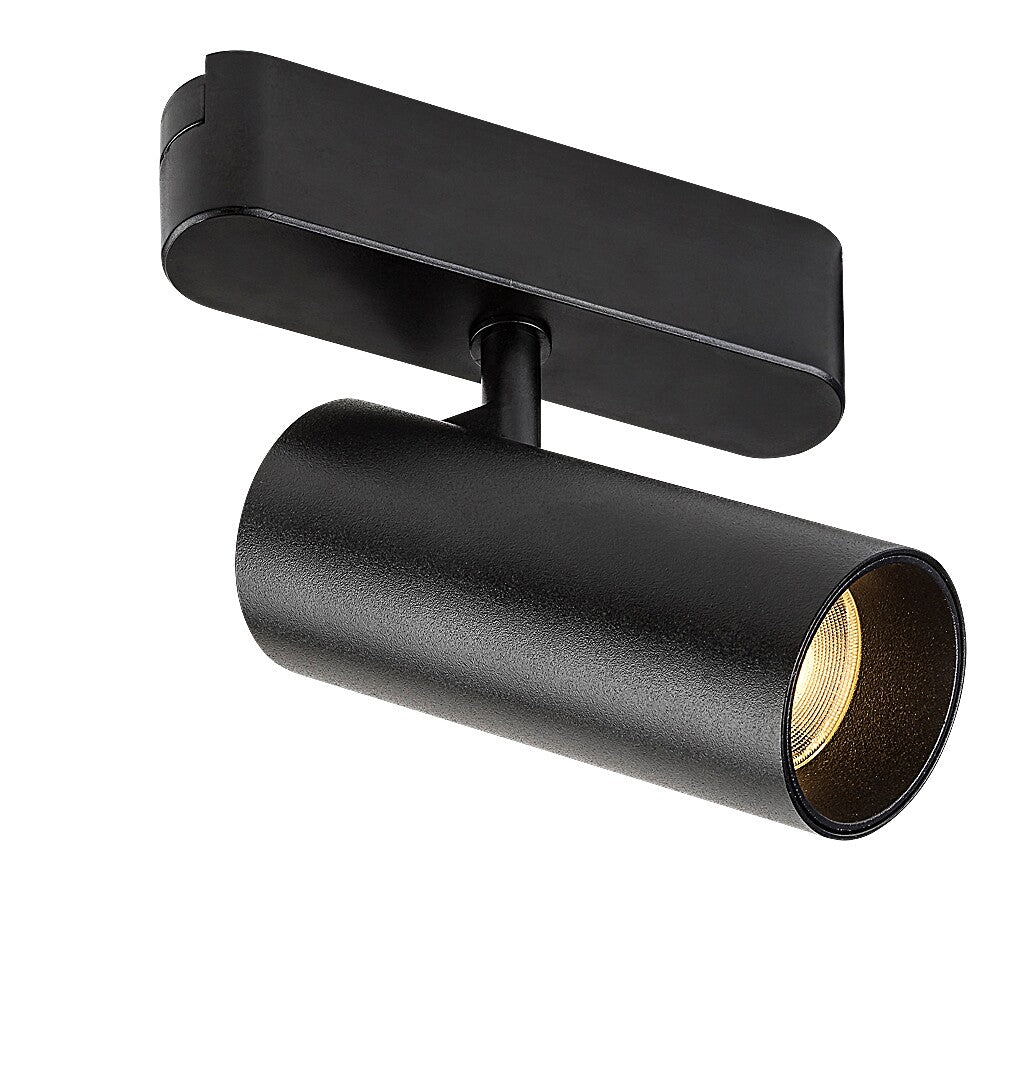 Spot Litrack 01W, negru, 6W, 500 lumeni, aluminiu, 3000K Rabalux 70103