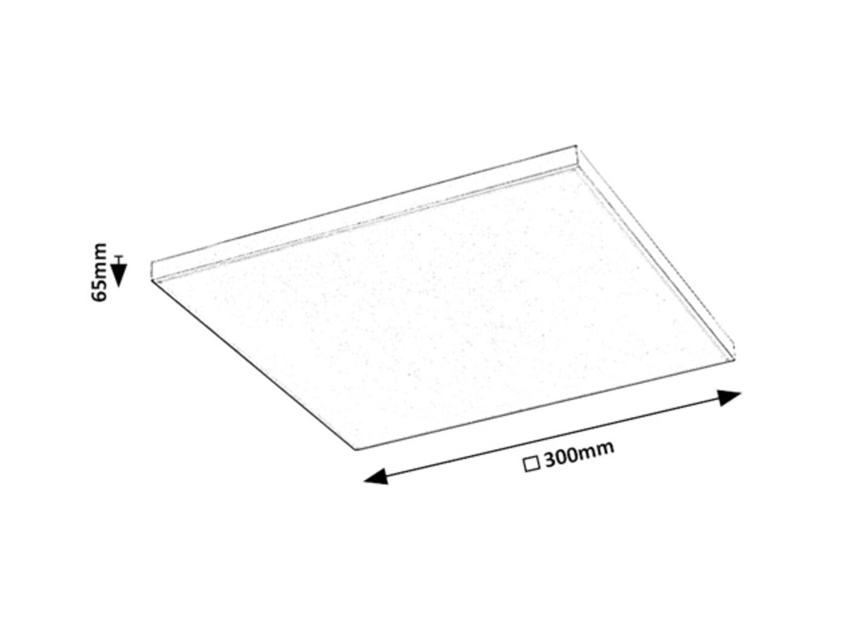 Plafoniera LED Faramir, alb, 18W, 1400lm, 3000K-6500K, RGB, IP20, Rabalux, 71001