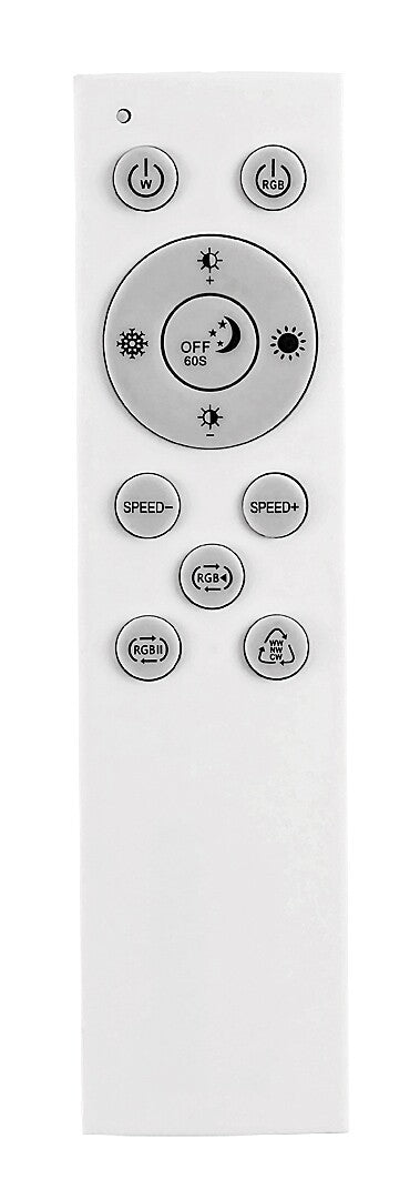 Plafoniera LED Faramir, alb, 24W, 1880lm, 3000K-6500K, RGB, IP20, Rabalux, 71002