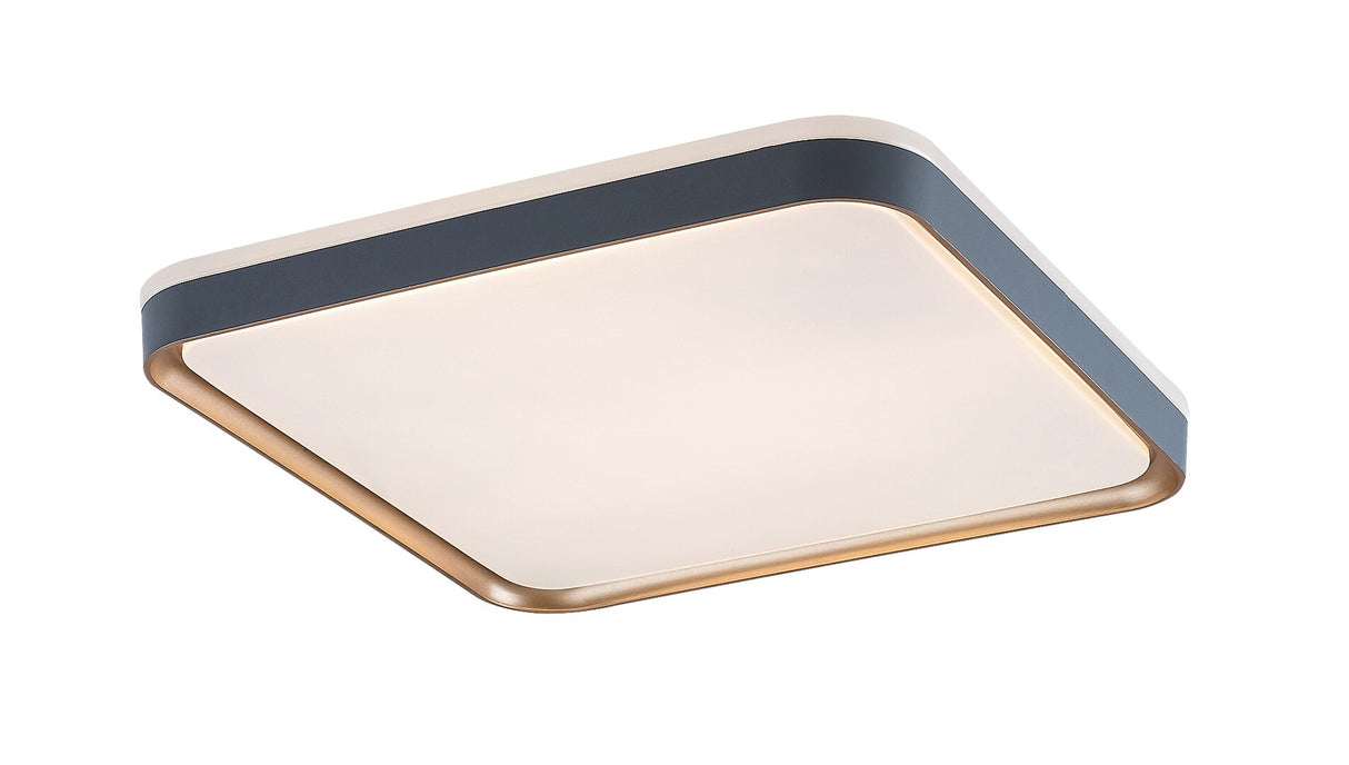 Plafoniera LED Liatris, gri/auriu, 26W, 1450lm, 3000K, IP20, Rabalux, 71029