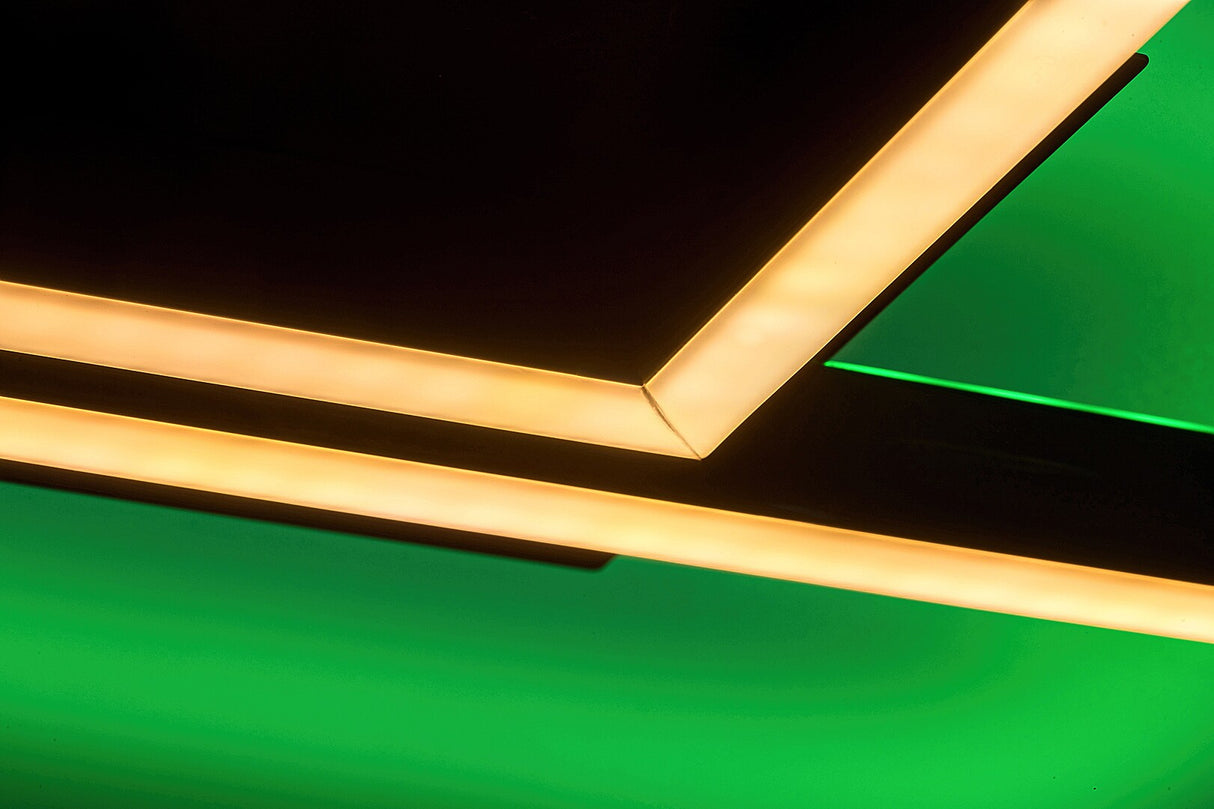 Plafoniera LED Ludano, negru, 40W, 2400lm, 2700-6500K, RGB, IP20, Rabalux, 71032