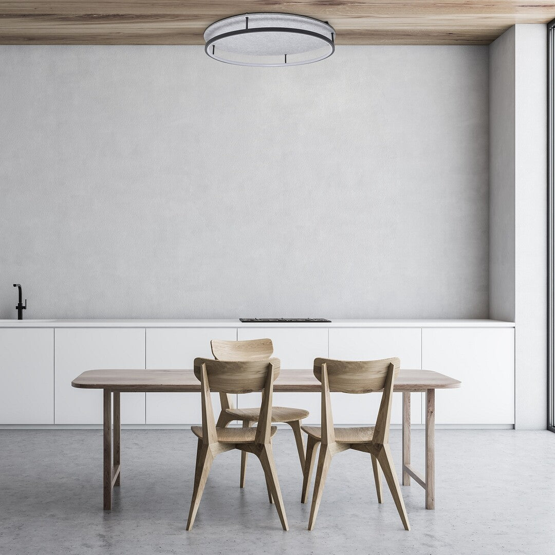 Plafoniera LED Farenzo, negru/gri, 40W, 2000lm, 3000K/4000K, IP20, Rabalux, 71033