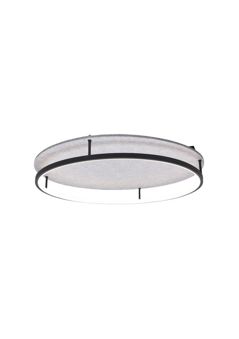 Plafoniera LED Farenzo, negru/gri, 40W, 2000lm, 3000K/4000K, IP20, Rabalux, 71033