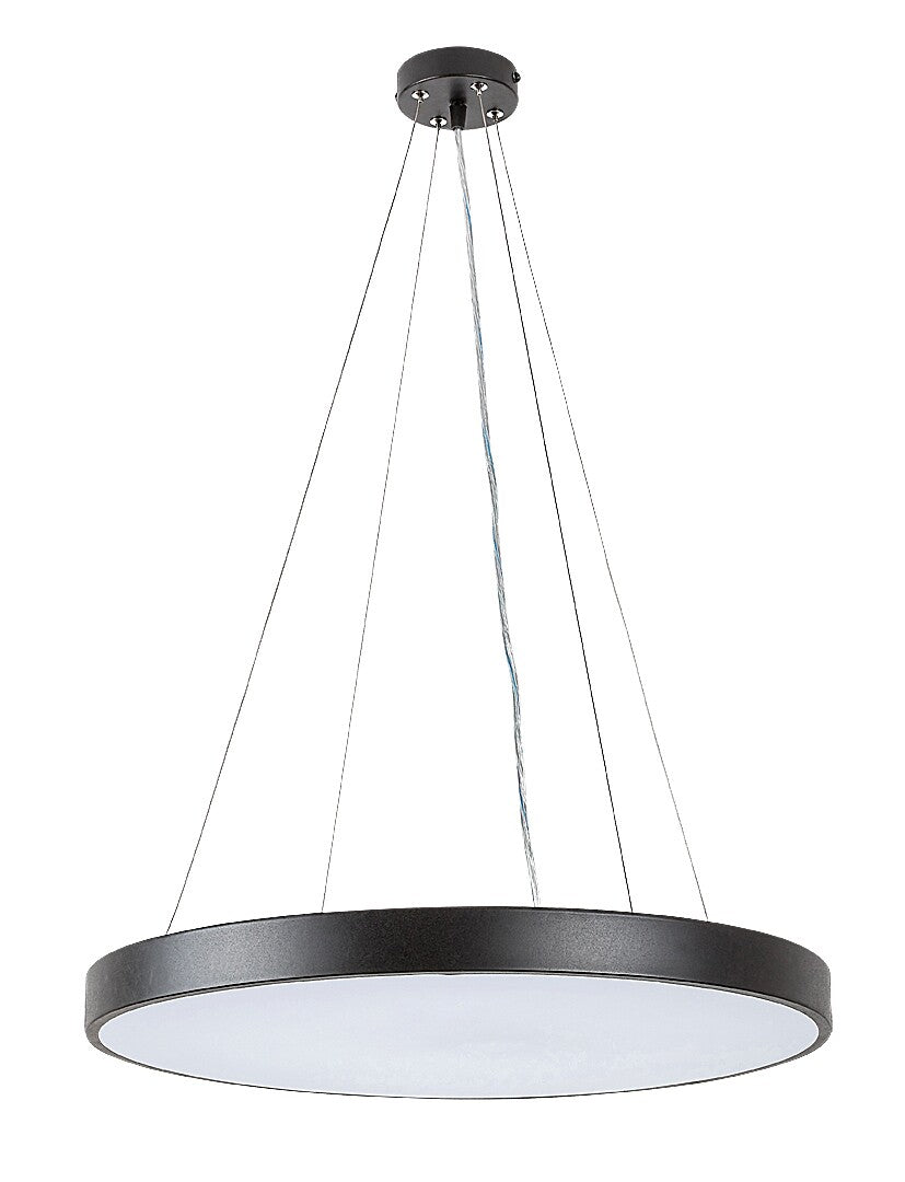 Lustra suspendata LED Tesia, negru, 60W, 2700lm, 3000-6000K, IP20, Rabalux, 71041