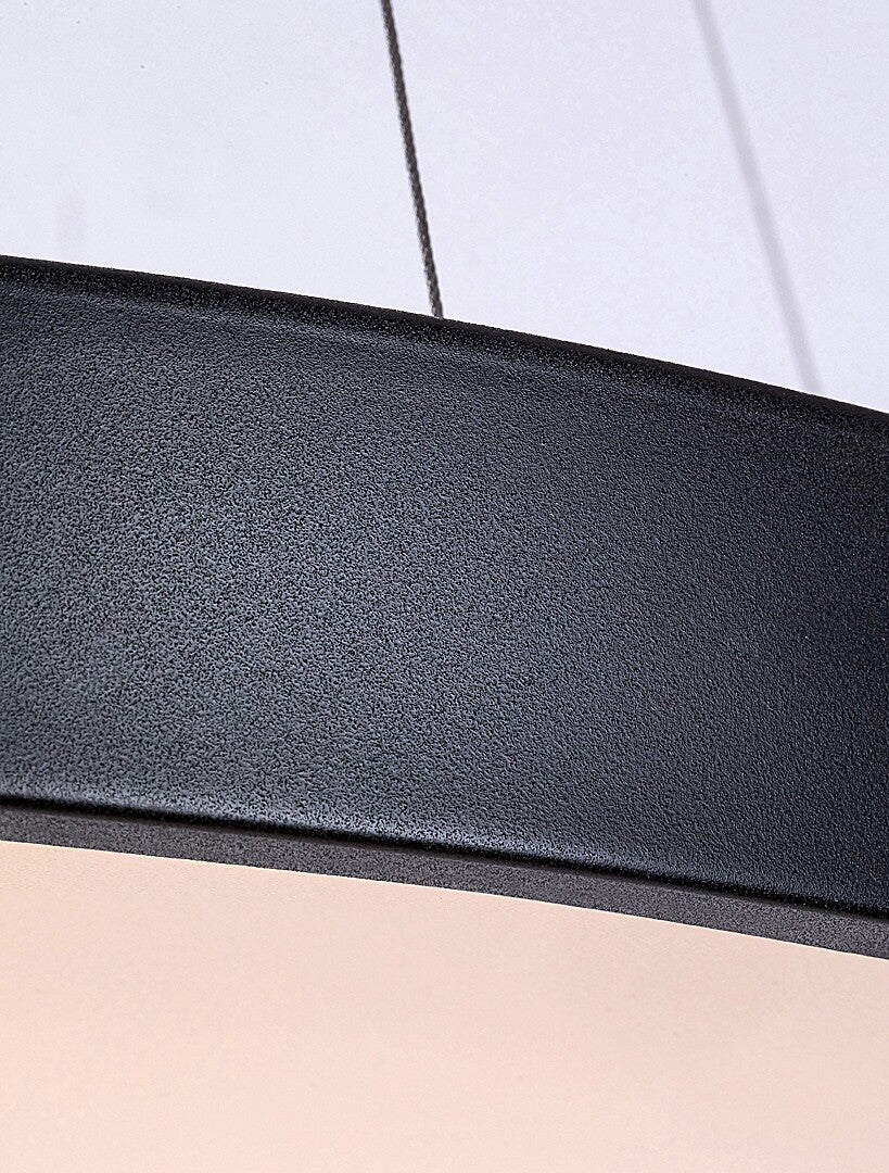 Lustra suspendata LED Tesia, negru, 36W, 2000lm, 3000K, IP20, Rabalux, 71039