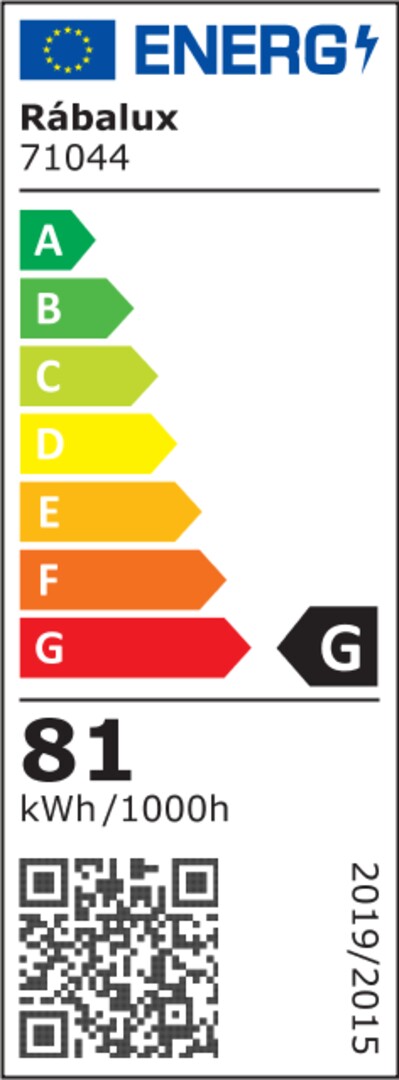 Plafoniera LED Leola, negru, 81W, 3800lm, 3000K/4000K/6000K, IP20, Rabalux, 71044
