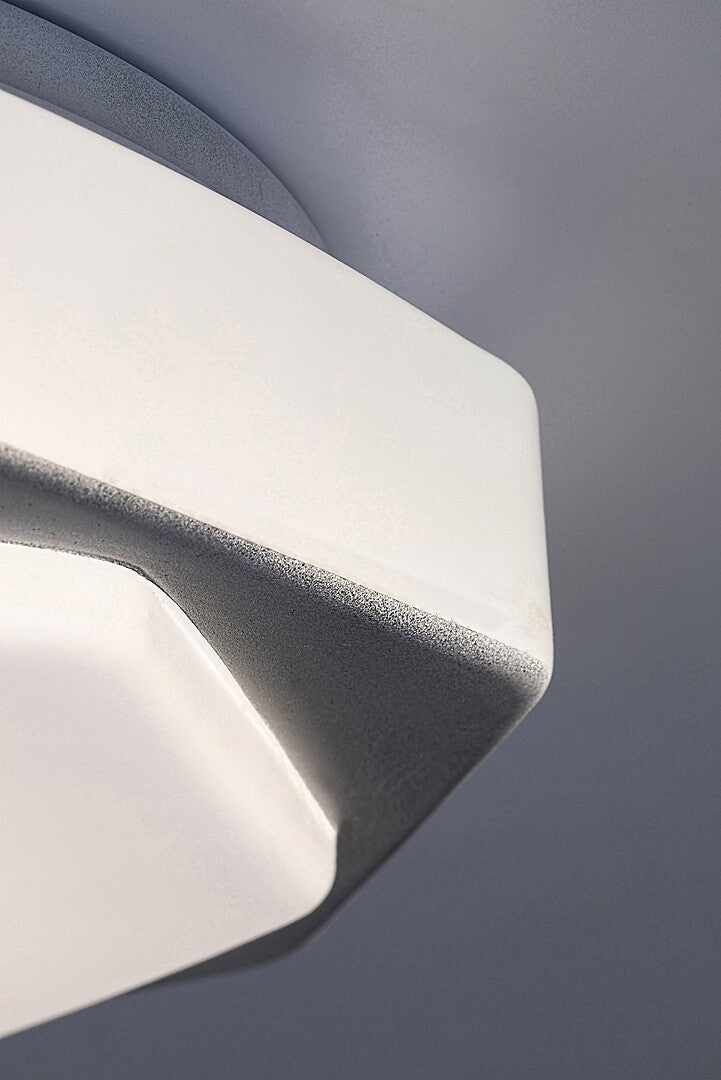 Plafoniera LED Dettora, gri, 18W, 1150lm, 3000K-4000K-6000K, telecomanda, D.37cm, IP20, Rabalux, 71046