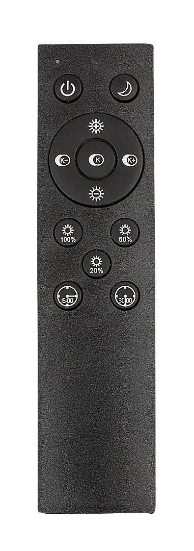 Plafoniera LED Dettora, gri, 18W, 1150lm, 3000K-4000K-6000K, telecomanda, D.37cm, IP20, Rabalux, 71046