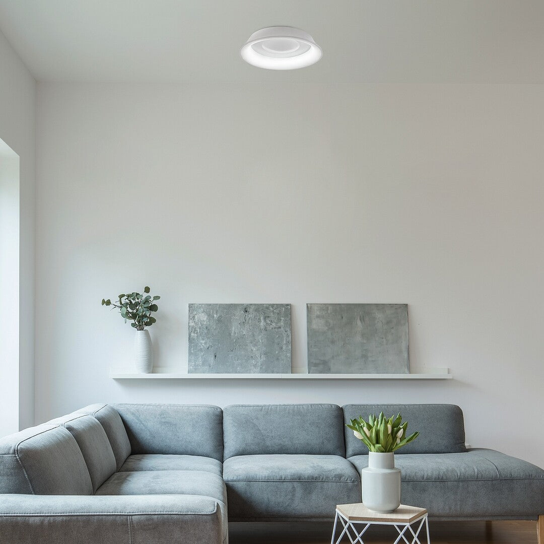 Plafoniera LED Veller, alb, 36W, 2500lm, 3000K/4000K/6000K, D.43cm, IP20, Rabalux, 71047