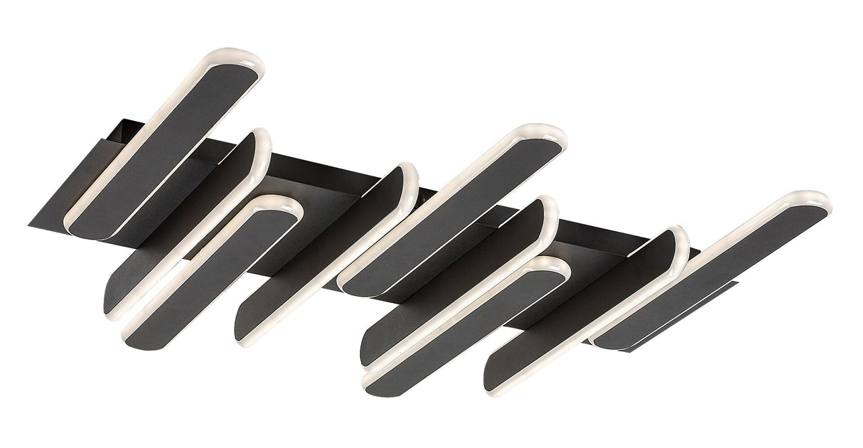 Plafoniera LED Sindri, negru, 46W, 2500lm, 3000K/4000K, IP20, Rabalux, 71049