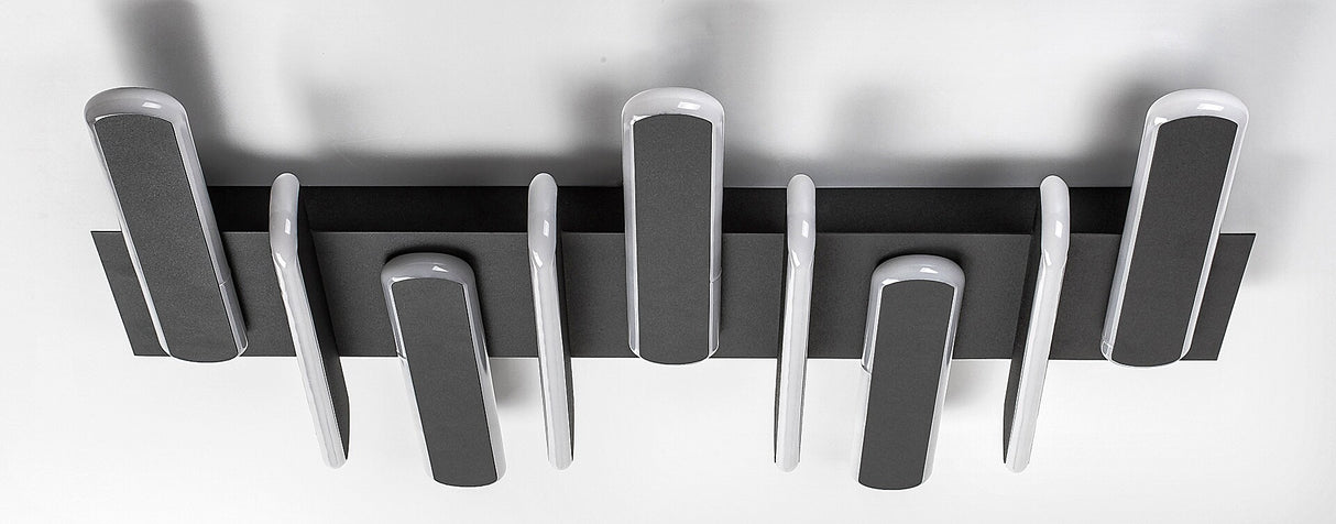 Plafoniera LED Sindri, negru, 46W, 2500lm, 3000K/4000K, IP20, Rabalux, 71049