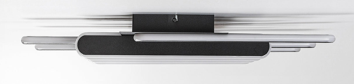 Plafoniera LED Sindri, negru, 46W, 2500lm, 3000K/4000K, IP20, Rabalux, 71049