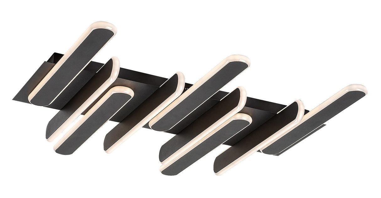 Plafoniera LED Sindri, negru, 46W, 2500lm, 3000K/4000K, IP20, Rabalux, 71049