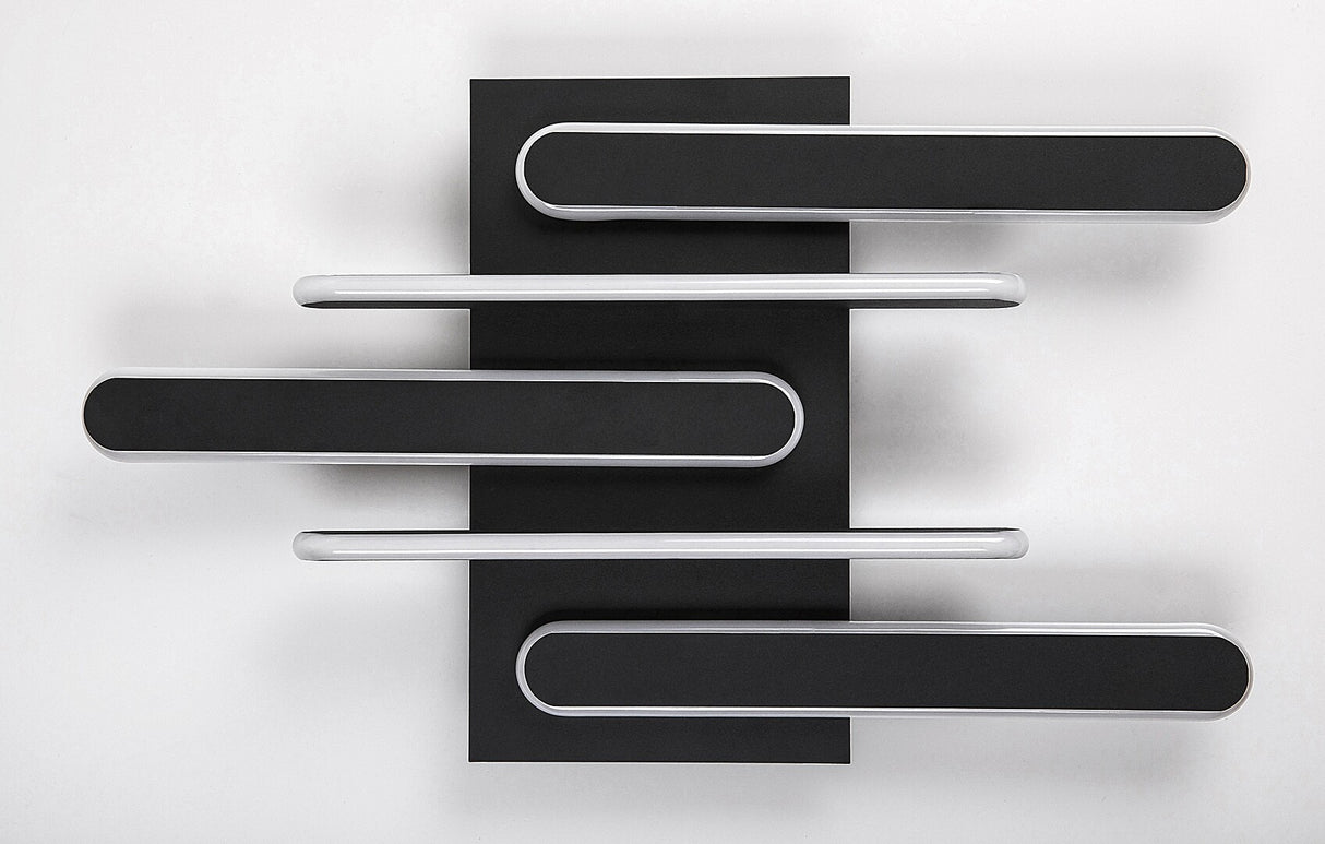 Plafoniera LED Sindri, negru, 36W, 1900lm, 3000K/4000K, IP20, Rabalux, 71050