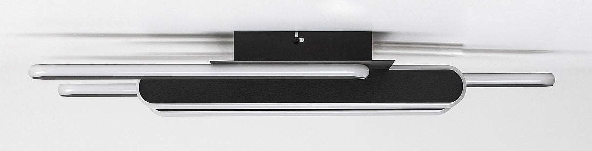 Plafoniera LED Sindri, negru, 36W, 1900lm, 3000K/4000K, IP20, Rabalux, 71050